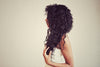Black Woman with Curly Hair Extensions